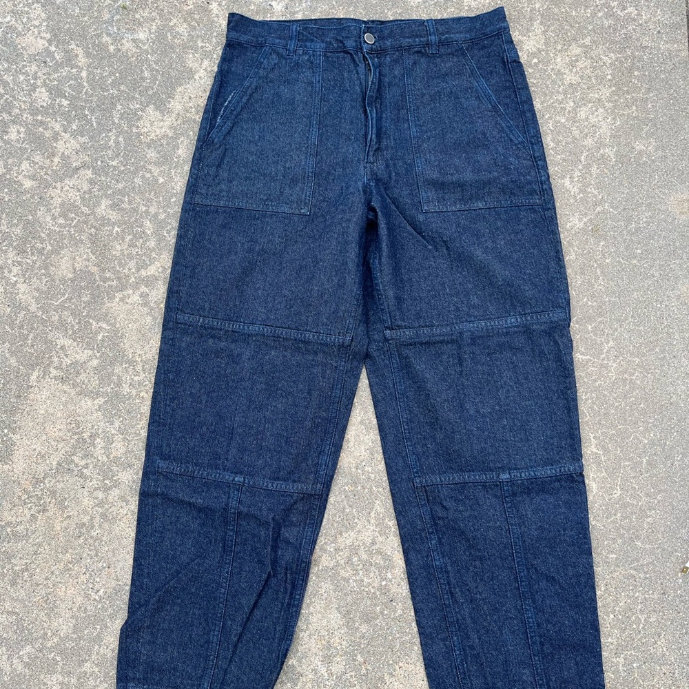 COS slim barrel cropped jeans size 31